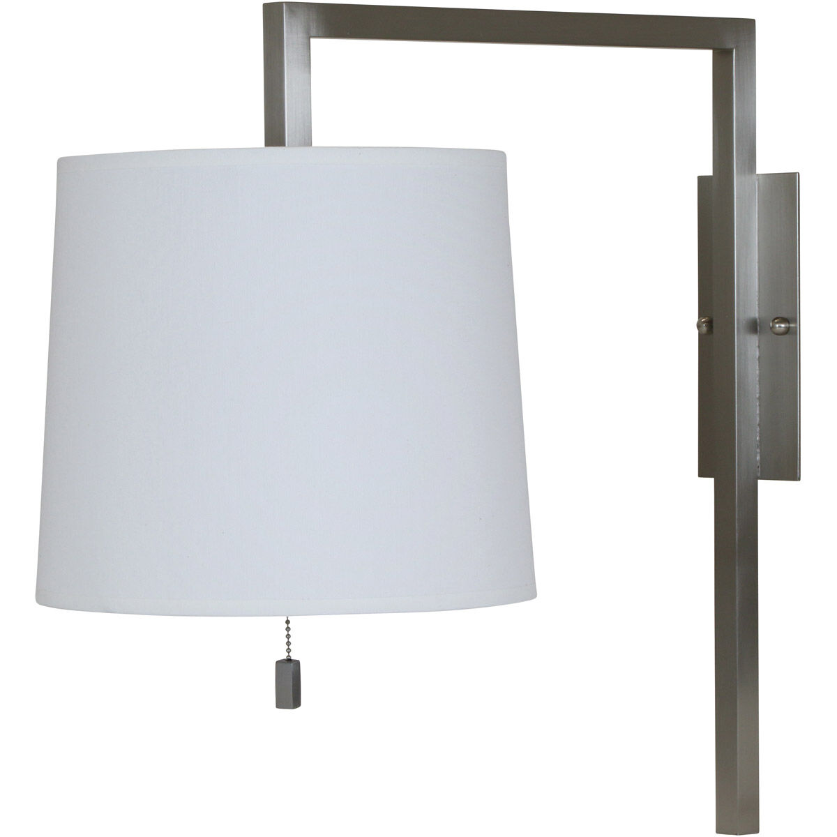 Wall Sconce 1 Light 9 inch Satin Nickel Wall Lamp Wall Light