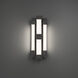 Conan LED 4 inch Basalt Stone and Black ADA Wall Sconce Wall Light