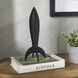 Rhodes Matte Black Statue