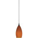 Signature 1 Light 4 inch Dark Bronze Pendant Set Ceiling Light