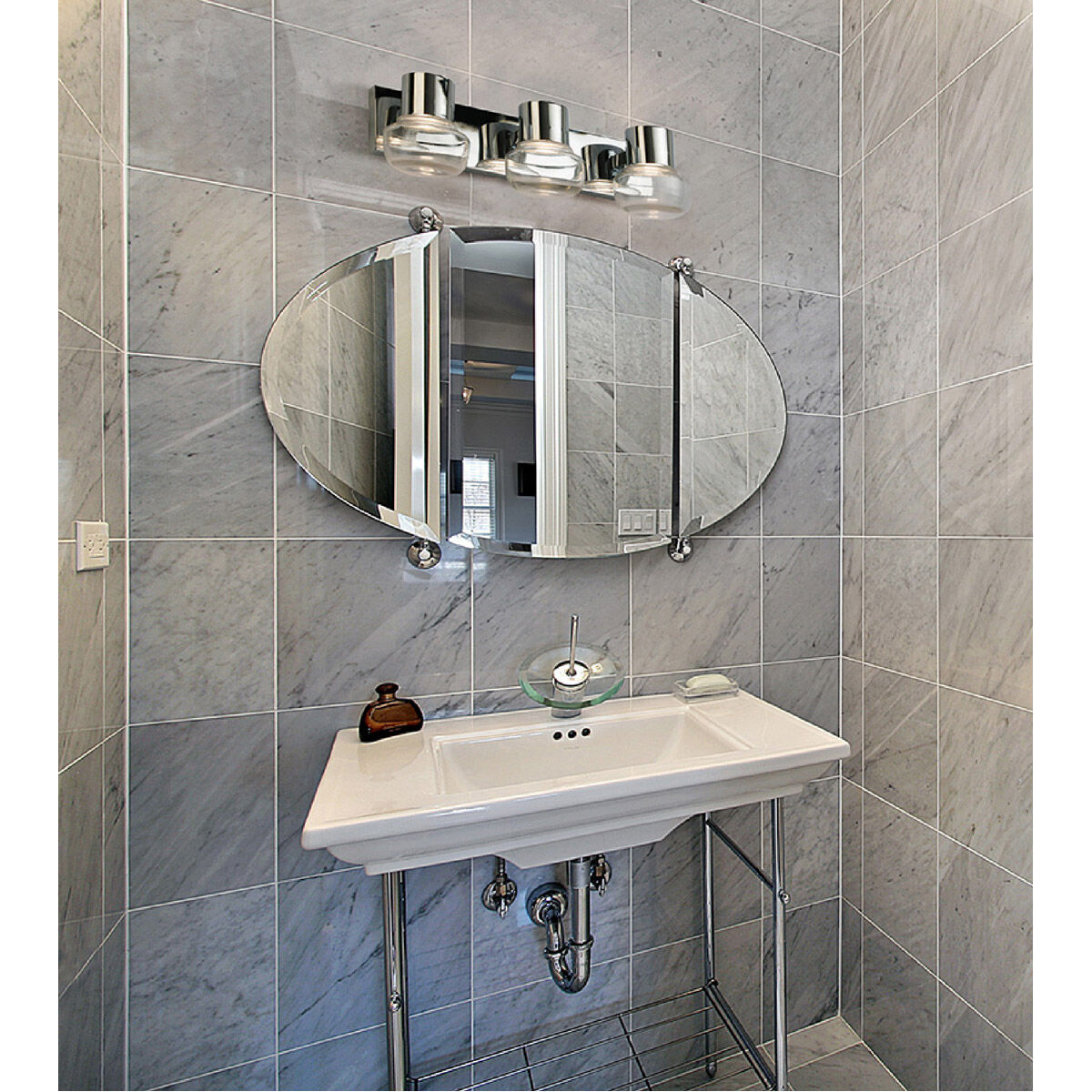 Belby LED 22.87 inch Chrome Bath Vanity Wall Light