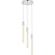 Weston 3 Light 16 inch Chrome Pendant Ceiling Light