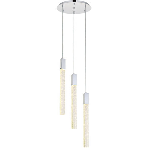 Weston 3 Light 16 inch Chrome Pendant Ceiling Light