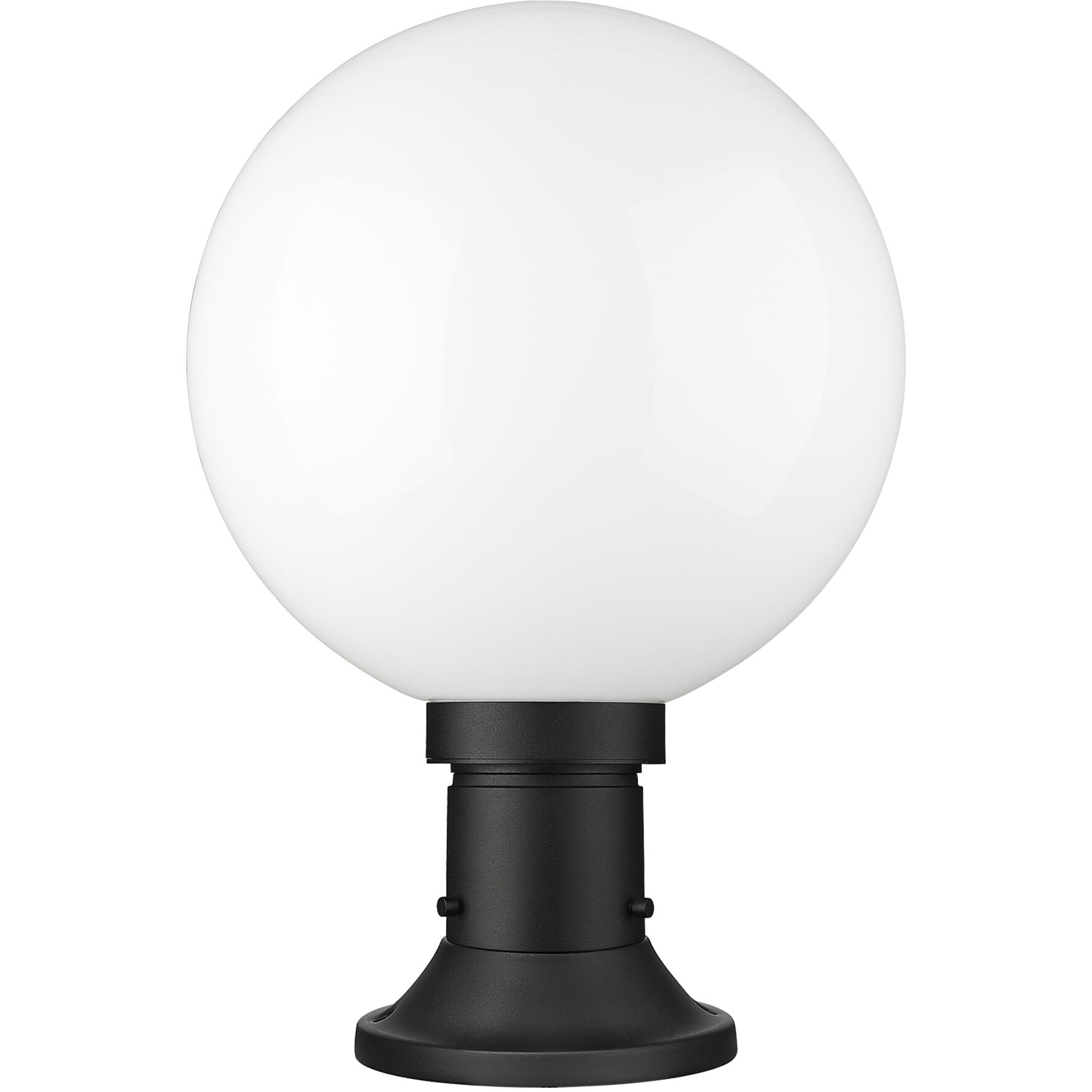 Laurent 1 Light 17.75 inch Black Outdoor Pier Mounted Fixture