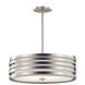 Roswell 4 Light 24 inch Brushed Nickel Pendant Ceiling Light