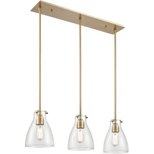 Emma Linear Ceiling Light in Brass