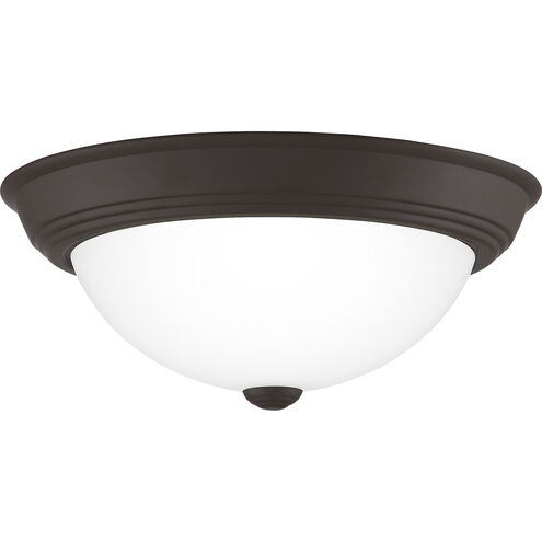 Erwin 2 Light 13 inch Old Bronze Flush Mount Ceiling Light