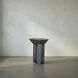 Nox 22 X 18 inch Black Marble Side Table