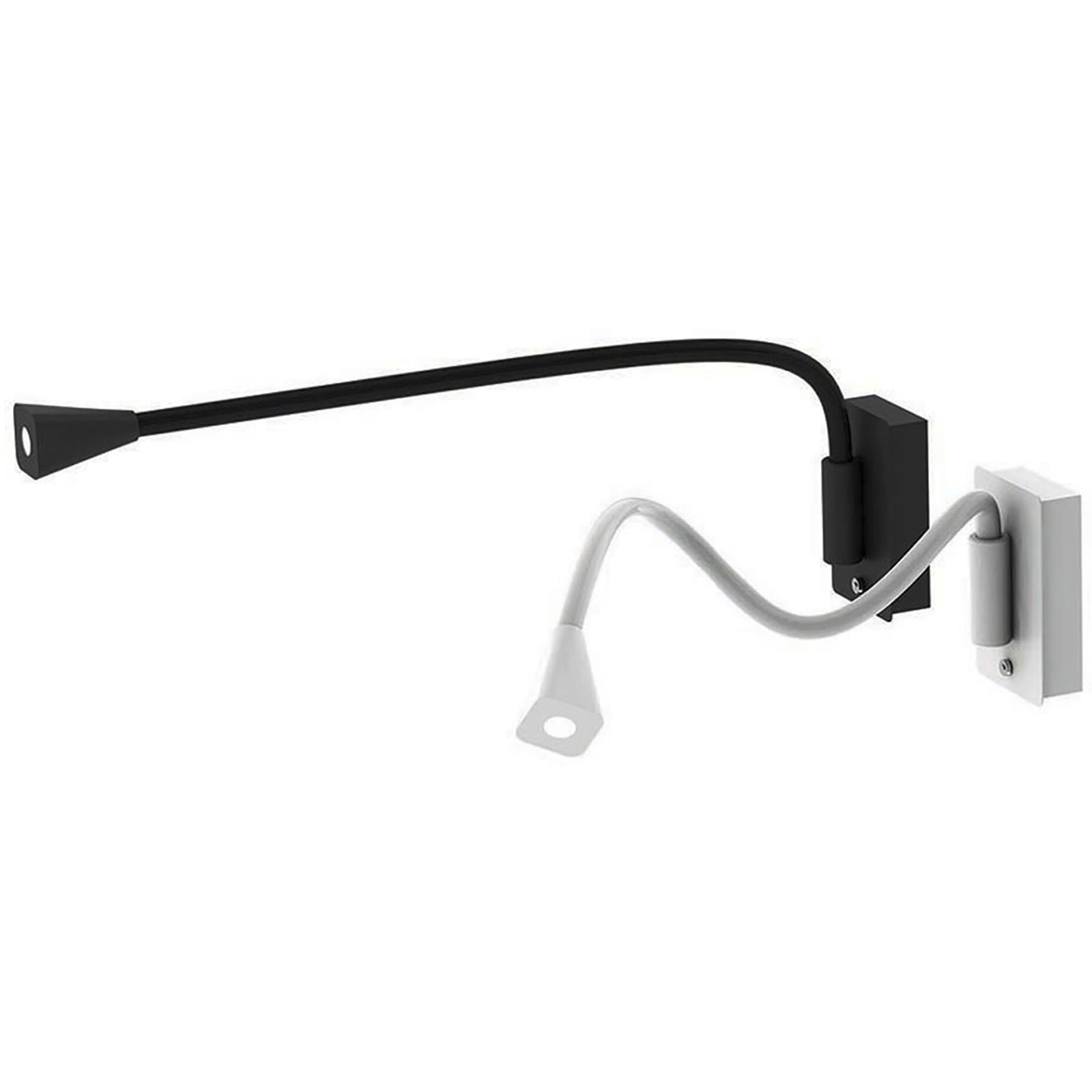 Stretch Reading Light Wall Light in White, dweLED