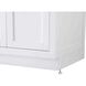 Alden 72 X 35 inch White Bathroom Vanity Cabinet