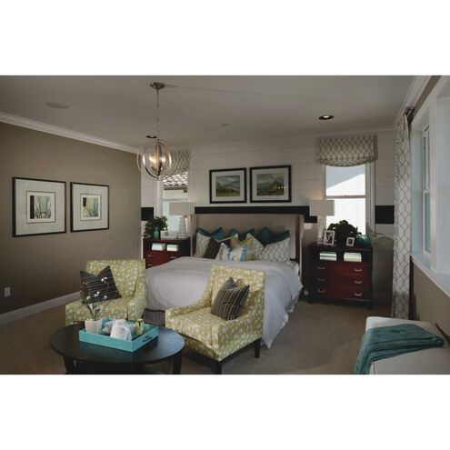 Equinox 4 Light 16 inch Burnished Silver Foyer Pendant Ceiling Light