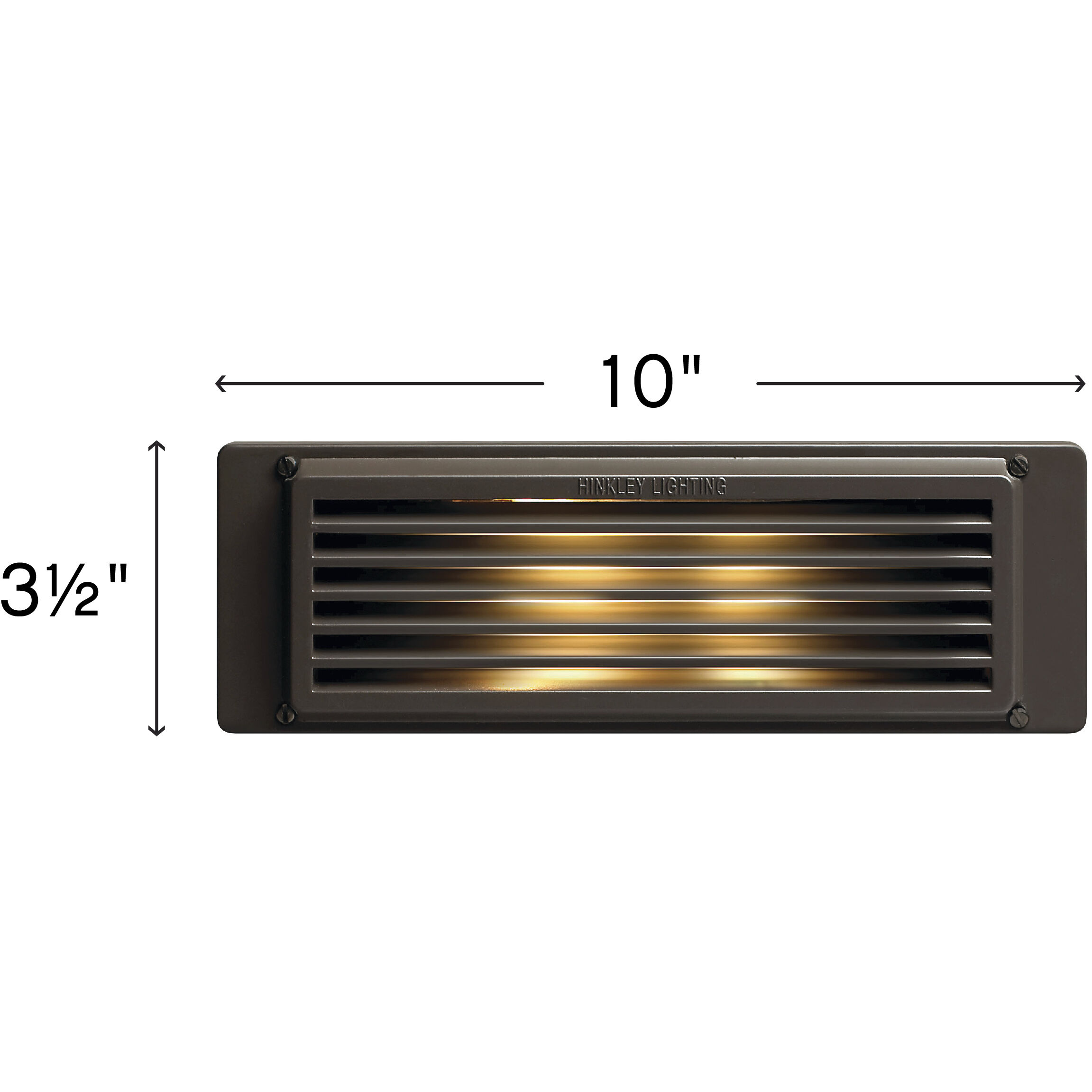 Isaac 120v 5.00 watt Bronze Landscape Brick Light
