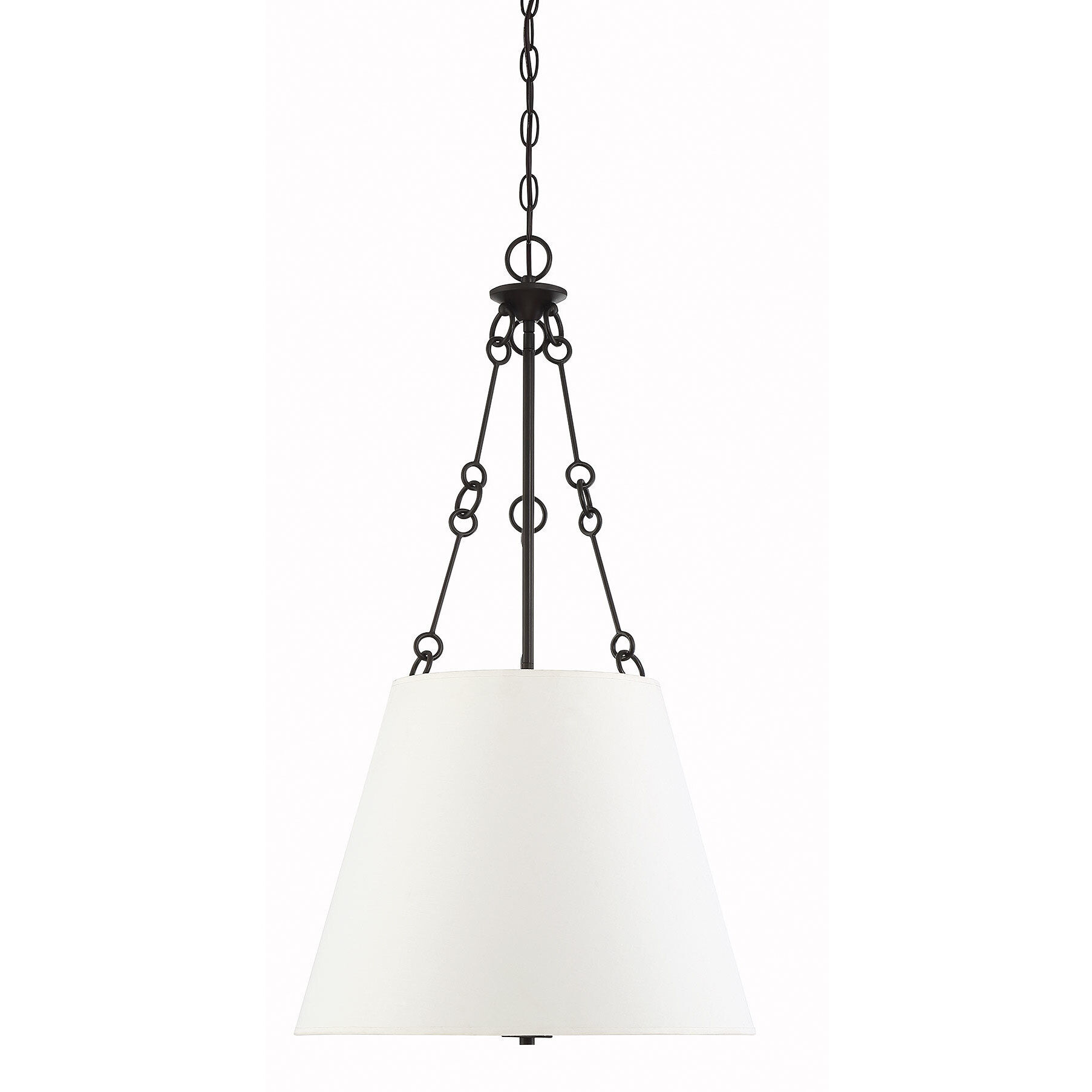 Austin 4 Light 18 inch English Bronze Pendant Ceiling Light, Essentials