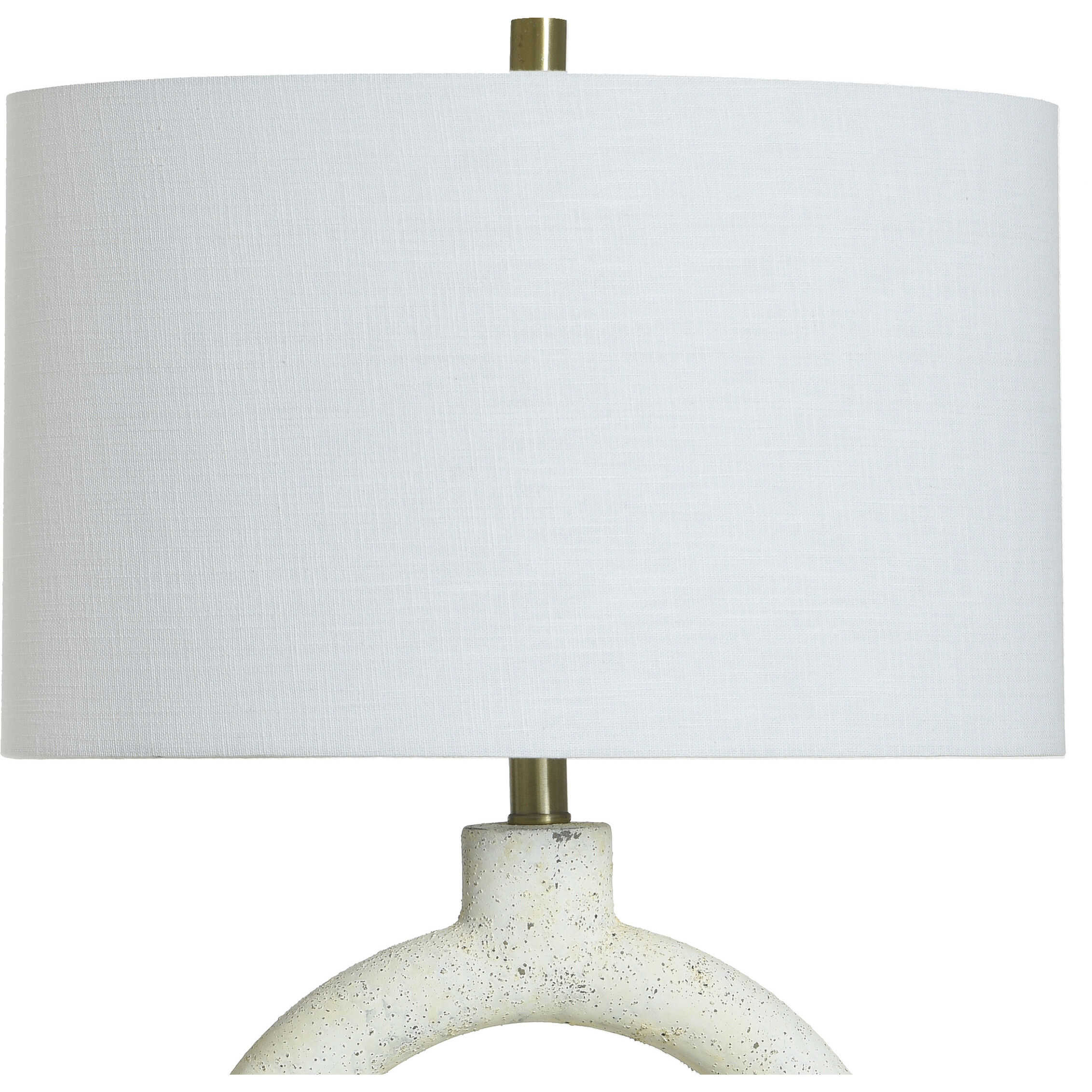 Cameron 30.5 inch 100.00 watt Speckled Cream Table Lamp Portable Light