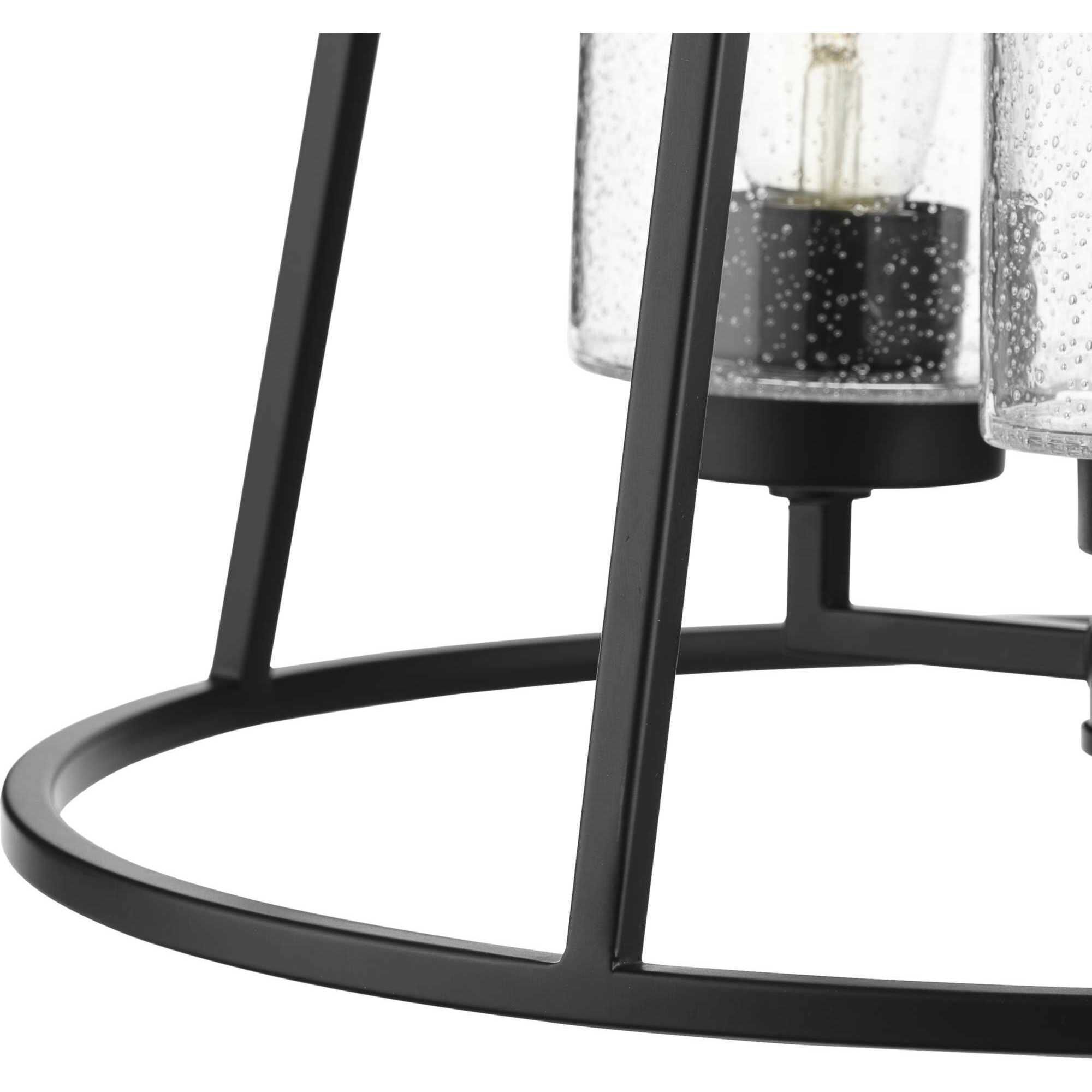 Laramie 3 Light 18.12 inch Matte Black Chandelier Ceiling Light, Design Series