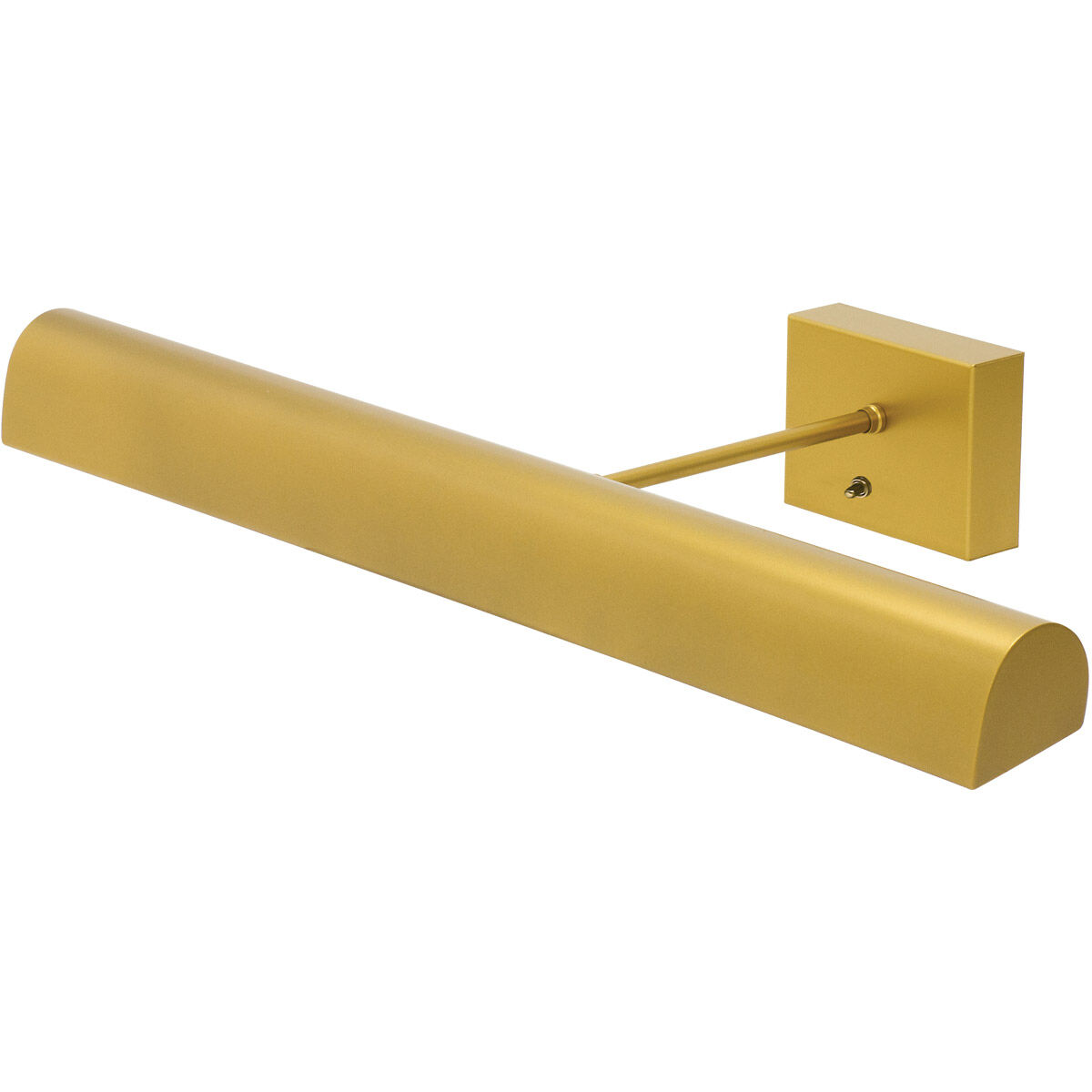 Classic Traditional 6.4 watt 24 inch Gold Picture Light Wall Light, Battery Operated