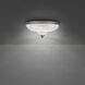 Signature Roma LED 12.13 inch Antique Nickel Flush Mount Ceiling Light, Schonbek Signature