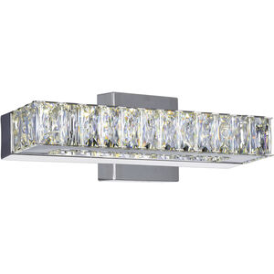 Milan LED 12 inch Chrome Vanity Light Wall Light
