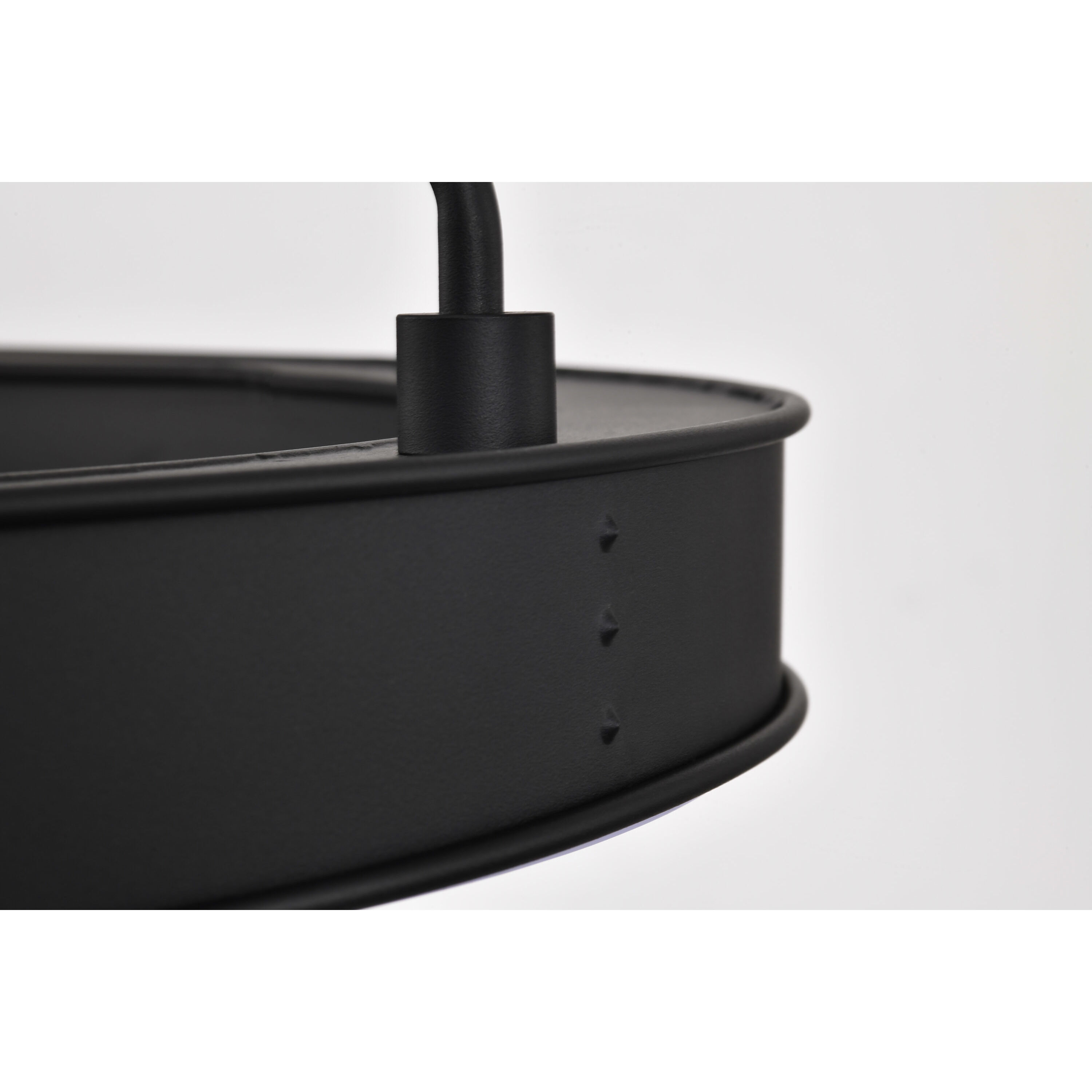 Longford LED 30 inch Textured Black Pendant Ceiling Light