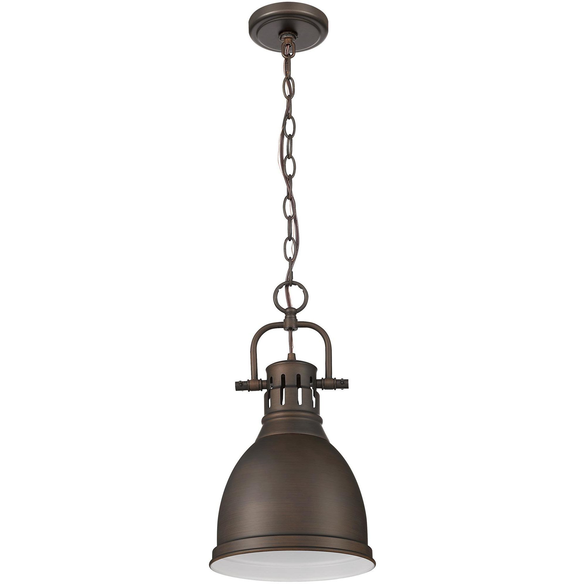 Yep Duncan Pendant Ceiling Light in Rubbed Bronze, Small