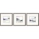 Abstract Collection Blue Framed Art