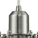 Austere Quincy Hall 1 Light 5 inch Brushed Satin Nickel Mini Pendant Ceiling Light, Austere