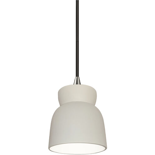 Radiance Collection 1 Light 7.5 inch Bisque Pendant Ceiling Light