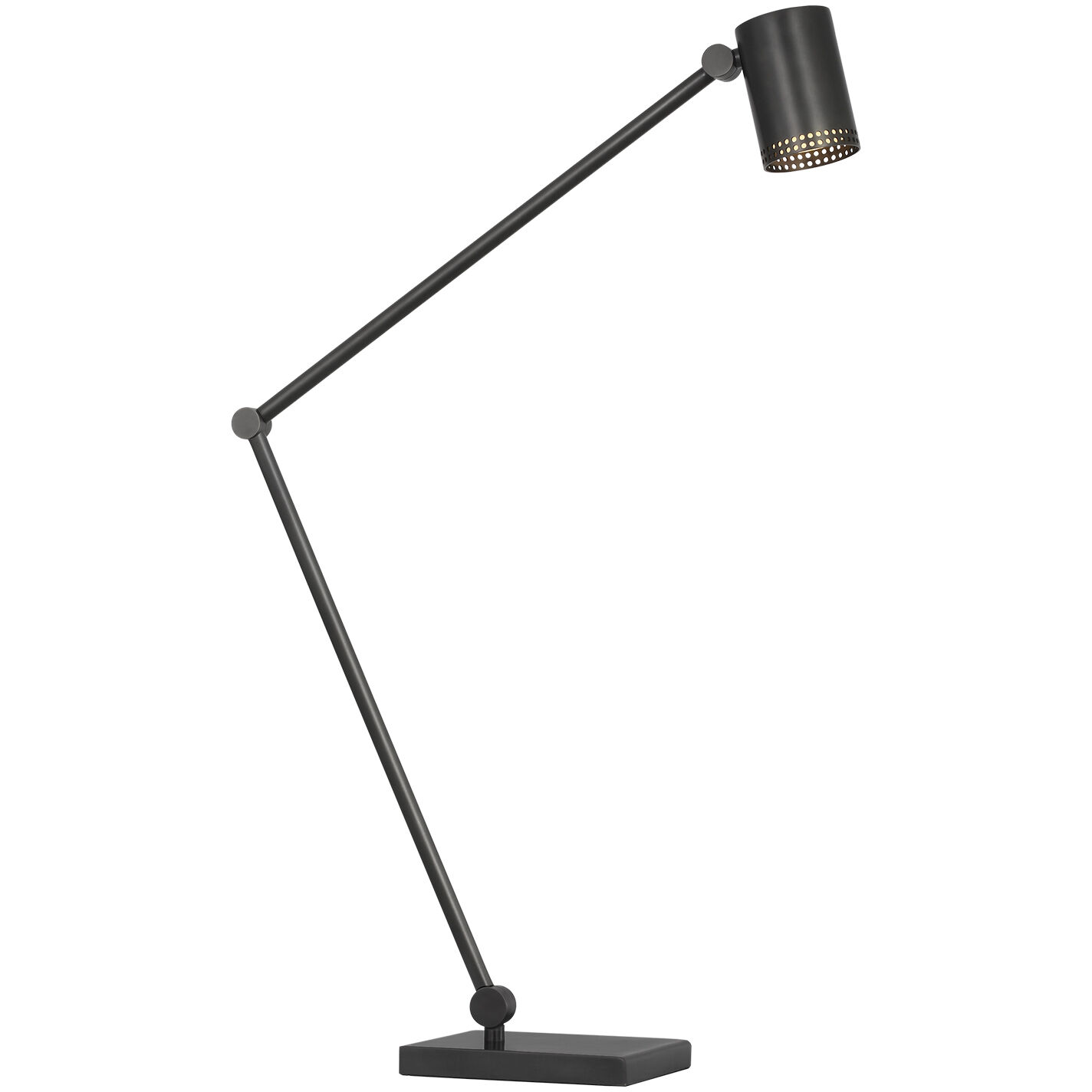 Kelly Wearstler Precision 19.5 inch 6 watt Bronze Articulating Table Lamp Portable Light