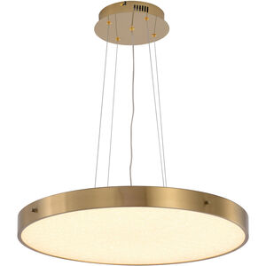 Canada LED 24 inch Brass LED Chandelier Ceiling Light