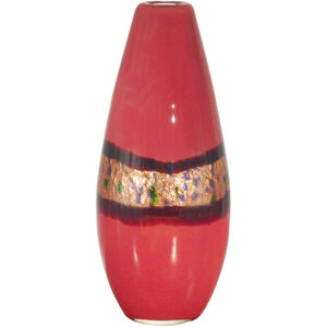 Springdale 14 X 6 inch Hand Blown Art Glass Vase