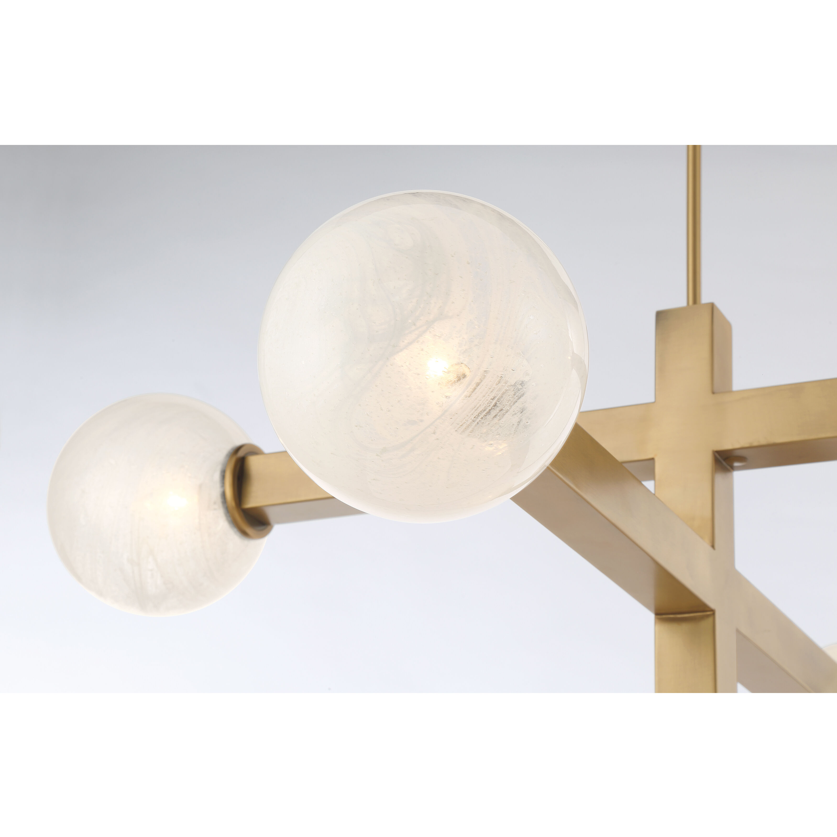 Narra 5 Light 47 inch Legacy Brass Chandelier Ceiling Light