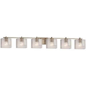 Fusion 55.5 inch Brushed Brass Bath Bar Wall Light
