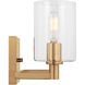 Fullton 2 Light 14.25 inch Satin Brass Bath Vanity Wall Light