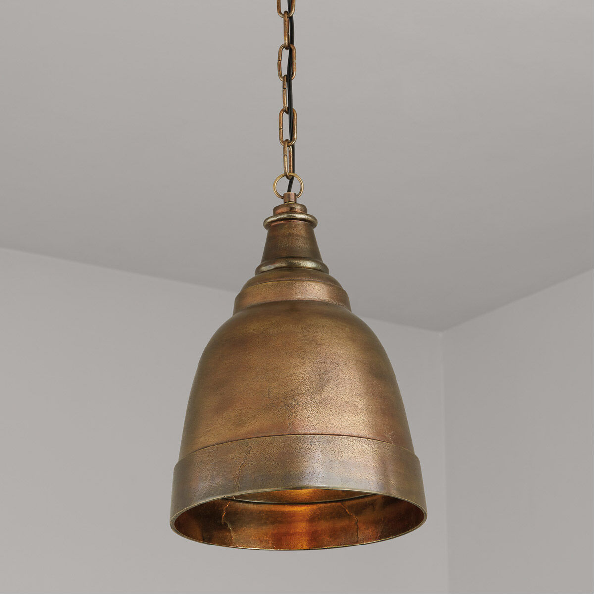 Sedona 1 Light 12 inch Oxidized Brass Pendant Ceiling Light