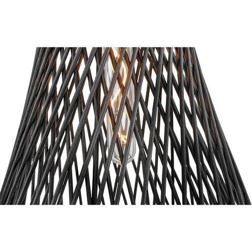 Twyla LED 12 inch Black Indoor Pendant Ceiling Light