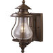Wikshire 1 Light 15 inch Coffee Bronze Outdoor Wall Sconce