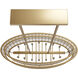 Waldorf 16 Light 24 inch Aged Brass Chandelier Ceiling Light