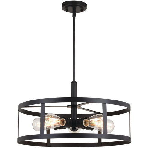 Akron 5 Light 20 inch Oil Rubbed Bronze Pendant Ceiling Light