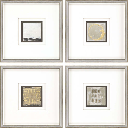 Mixology Multi and Blue and Black and Beige Framed Art