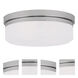 Stratus 2 Light 13 inch Polished Chrome Flush Mount Ceiling Light