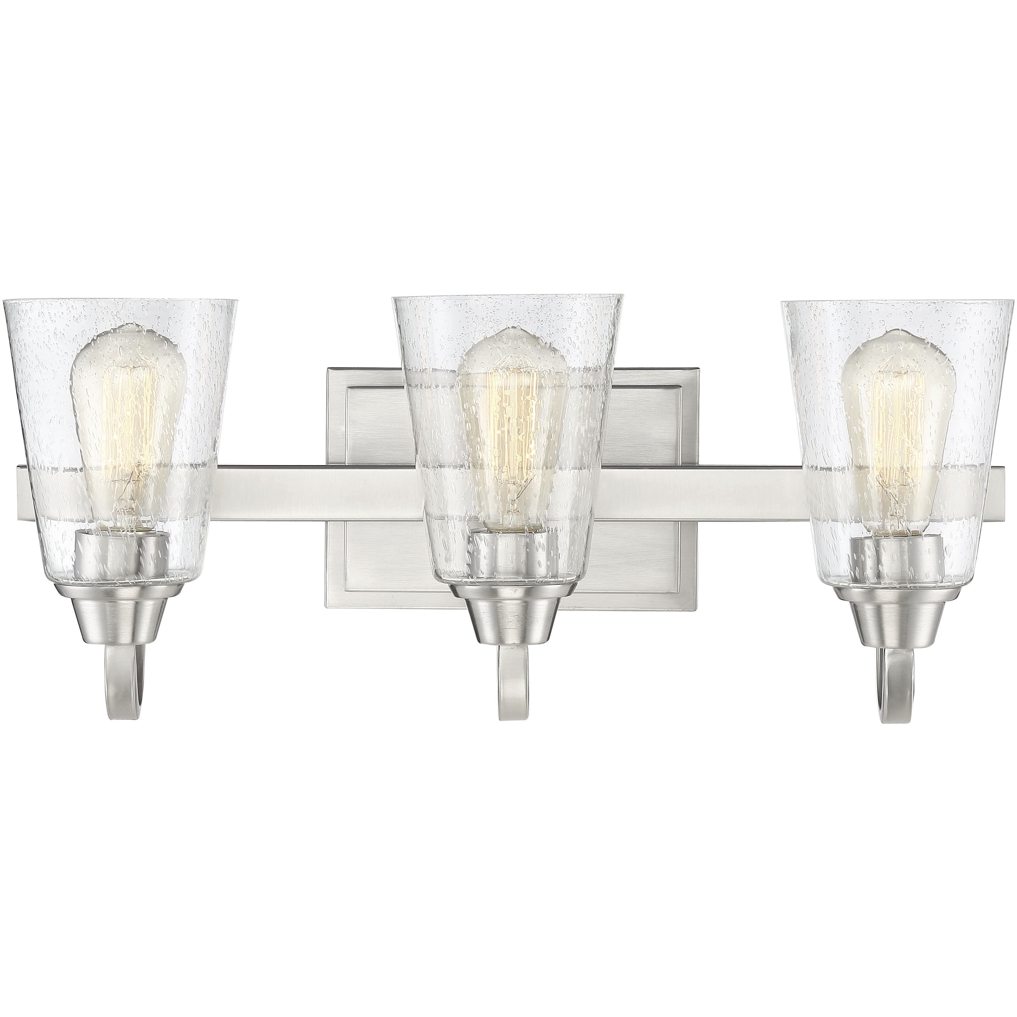 Neighborhood Grace 3 Light 21 inch Brushed Polished Nickel Vanity Light Wall Light, Neighborhood Collection