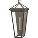 Estate Series Alford Place 1 Light 27 inch Oil Rubbed Bronze Outdoor Wall Mount Lantern