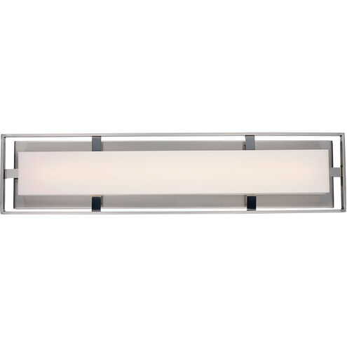 Bento LED 24 inch Brushed Nickel ADA Vanity Bar Wall Light