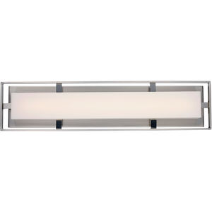 Bento LED 24 inch Brushed Nickel ADA Vanity Bar Wall Light