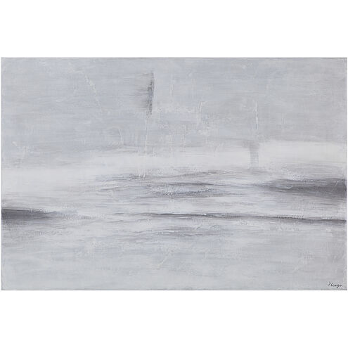 Benalla White/Grey/Black Canvas Art