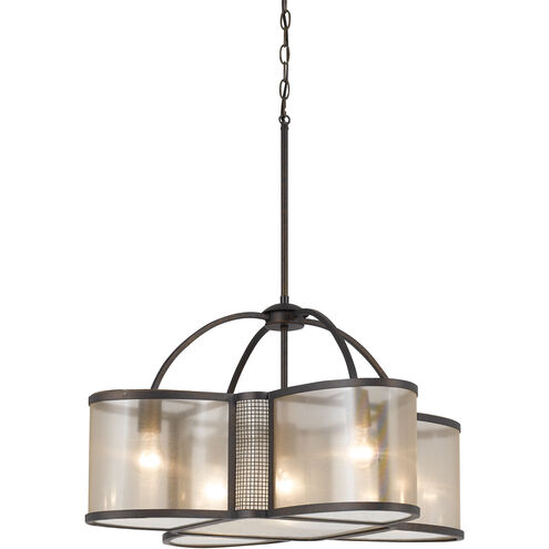 Dixon 5 Light 28 inch Bronze Chandelier Ceiling Light