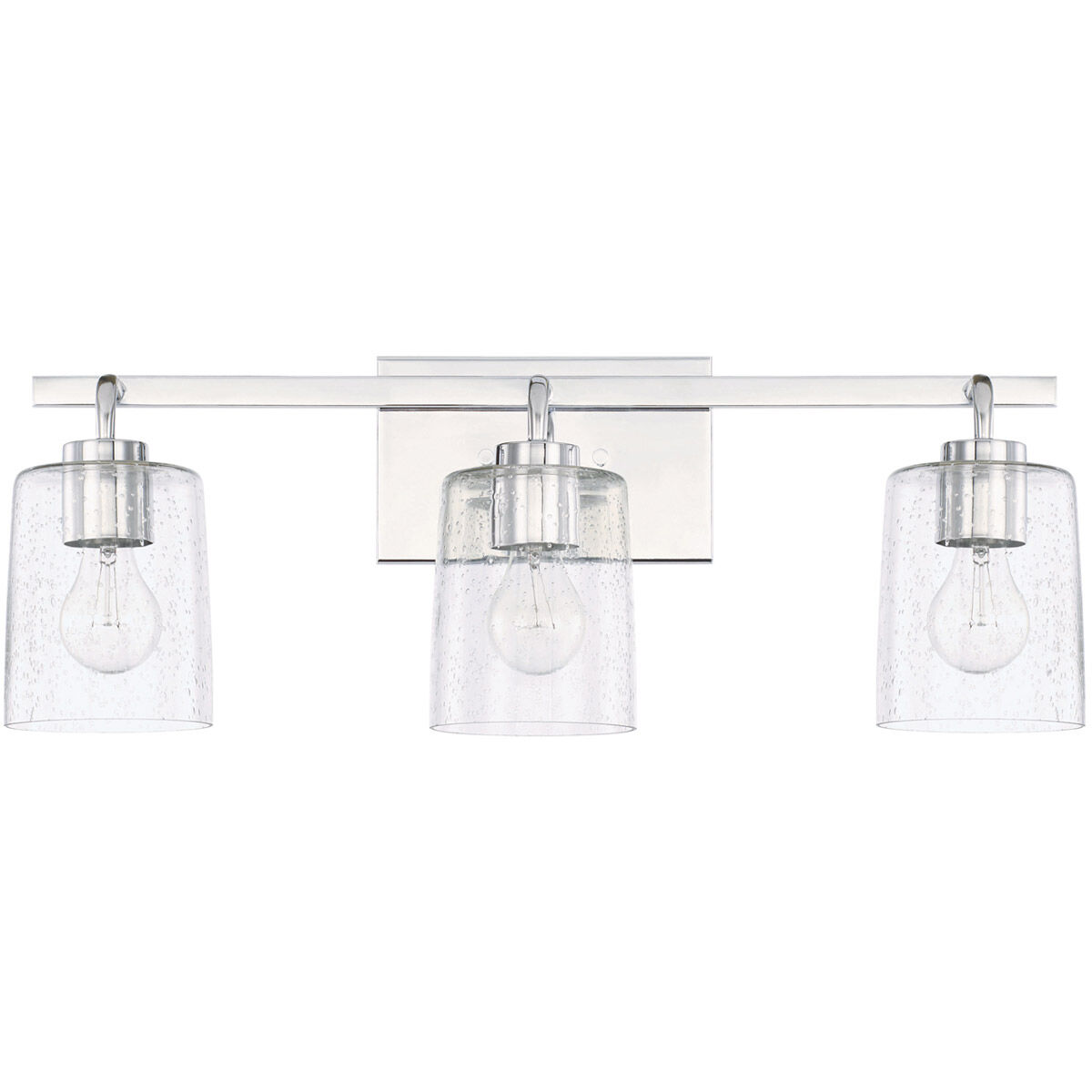 Greyson 3 Light 25 inch Chrome Vanity Light Wall Light