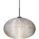 Pape 10 LED Black Cord Pendant Ceiling Light