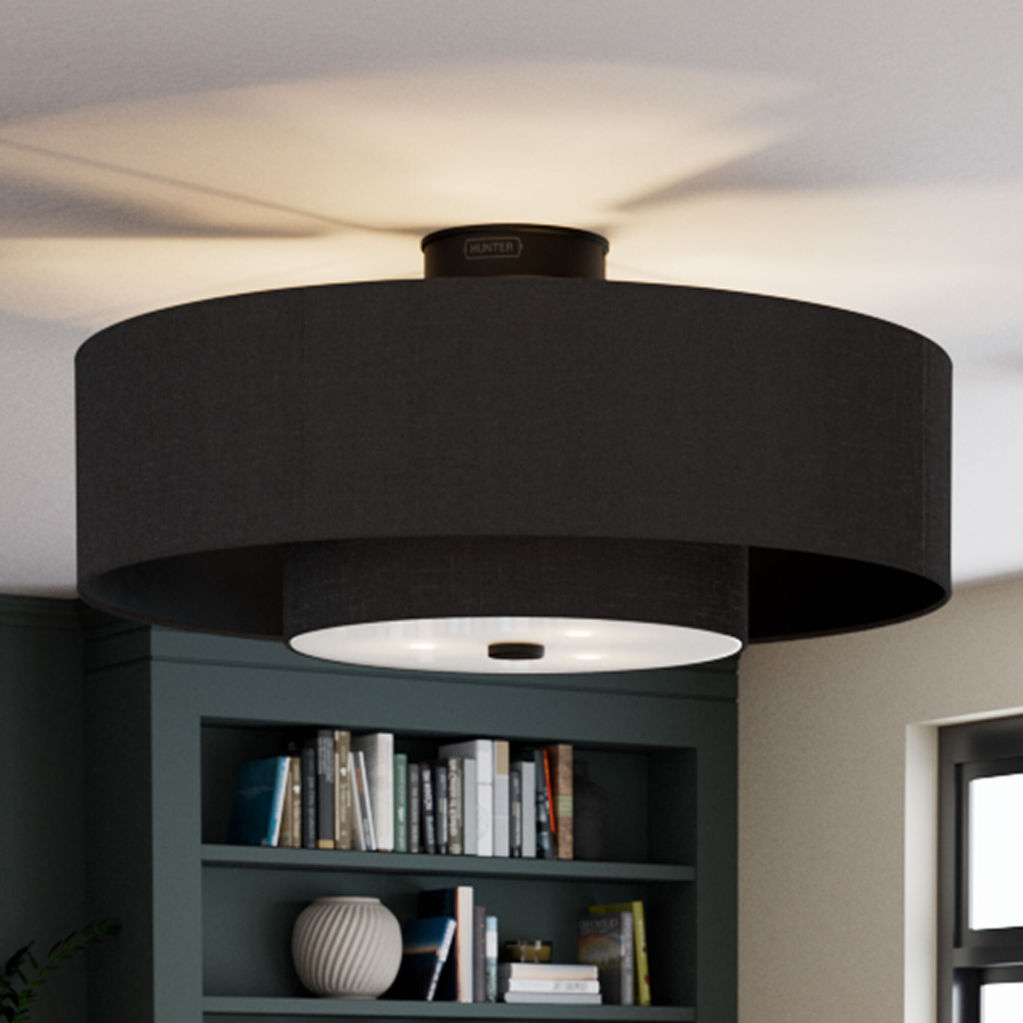Brookside 30 inch Matte Black Ceiling Fan