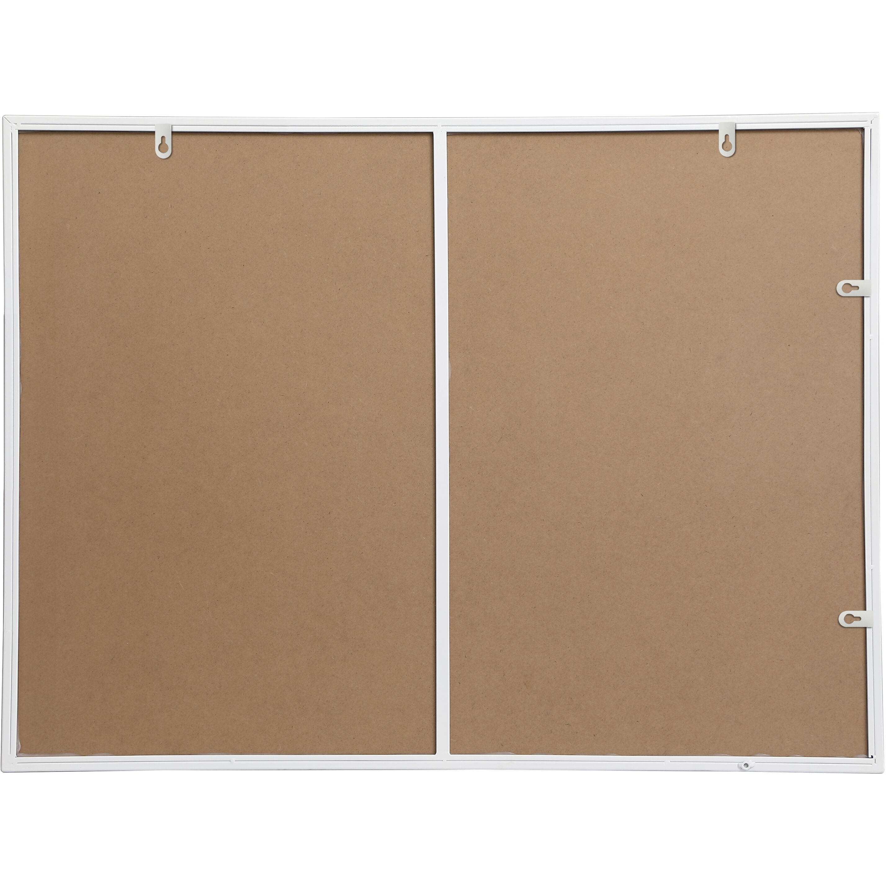 Monet 40 X 30 inch White Wall Mirror